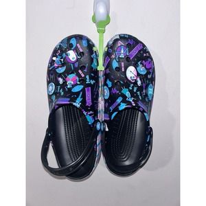 Disney Parks Crocs Haunted Mansion Glow in Dark Sandals Clogs New WDW